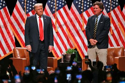 Trump branded a ‘slave’ by Tucker Carlson after Truth Social rant