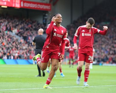 Rio Ngumoha sparks Liverpool win over wasteful Fulham with first Anfield goal