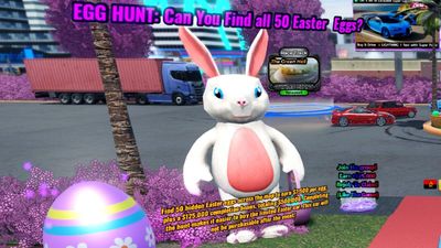 All 50 Easter Egg Locations in Realistic Car Driving