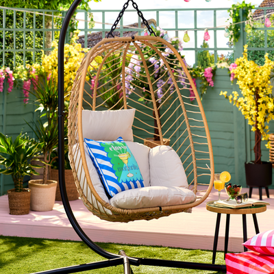 B&M is selling an egg chair that looks just like a Dunelm bestseller – this 1 clever, space-saving feature sets it apart