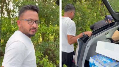 Indian man in Auckland faces abusive calls after video of him dumping trash from car goes viral: 'I already apologised'