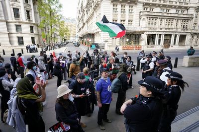‘Utter disgrace': Ministers slams protestors who rounded on military chiefs in Whitehall
