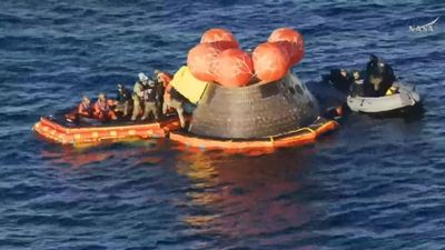'A perfect mission': Artemis II astronauts return to Earth