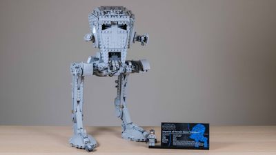 I built the Lego UCS AT-ST Walker, a hulking 1,500-piece ode to one of the Empire’s most famous vehicles from Return of the Jedi
