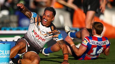 Real deal: Tigers strike to stay in NRL's top two