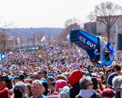 The anti-ICE resistance is working