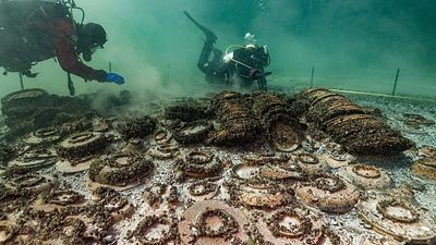 Spectacular find: archaeologists recover 1000 Roman objects from a lake in Switzerland