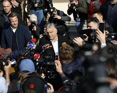 Magyar celebrates as Orbán’s 16-year rule ends - as it happened