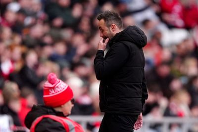 Roberto De Zerbi loses first match as Tottenham relegation fears grow