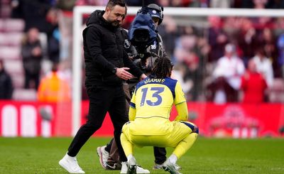 Roberto De Zerbi can’t stop Tottenham pain as relegation crisis grows with Sunderland loss