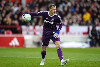 Marco Bizot praised by Aston Villa boss Unai Emery following late call-up