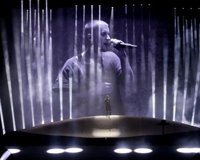 Justin Bieber at Coachella review – pop’s troubled prince mostly hits right notes in low-energy set