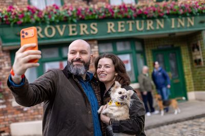 Rovers Return: Dogs descend on Coronation Street’s famous cobbles