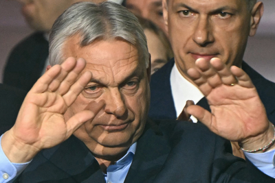 Hungary’s Viktor Orbán ousted after 16 years as opposition celebrate in the streets