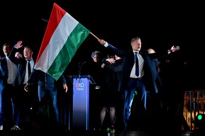 Photos of Hungary's presidential election, as voters end Viktor Orbán's 16-year rule