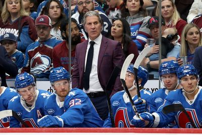 NHL coach fractures his face after being struck by a loose puck