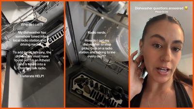 Tennessee woman hears voices in kitchen, begins wondering if her dishwasher is possessed