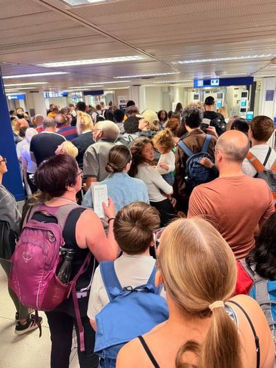 UK holidaymakers faint and vomit during three-hour Milan airport border checks chaos