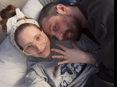 Harry Potter star Jessie Cave announces engagement to comedian boyfriend Alfie Brown