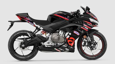 Aprilia Just Turned Its Baby Sportbike Into A Make-Believe MotoGP Race Bike