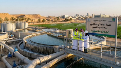 How saudi arabia is using wastewater to build a green corridor in the desert