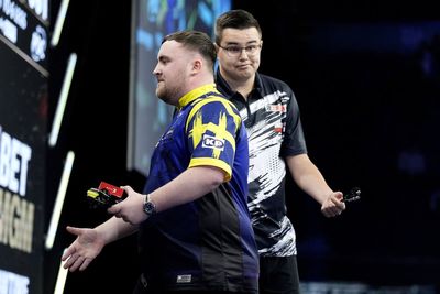 Luke Littler says time to move on after Gian van Veen bust-up: ‘Let it go’