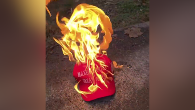 Supporters Turn On Trump As MAGA Hats Burn Over AI Jesus And Pope Row