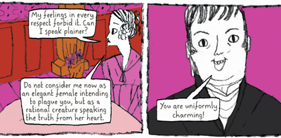 Jane Austen in pictures: two graphic biographies bring the novelist’s life to the page