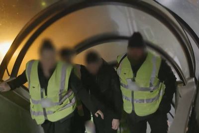 Waist and leg restraints used on asylum seekers deported from UK, report finds