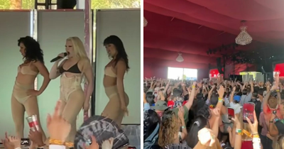 Coachella Performer Forced To Run Off Stage After Suffering Embarrassing Wardrobe Malfunction