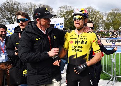 'We won against the best rider of this moment' – Team boss Richard Plugge says Wout van Aert beating Tadej Pogačar to Paris-Roubaix victory 'makes it even sweeter'