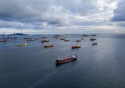 With the U.S. now blockading the Strait of Hormuz, the focus is on who has the ‘guts to go through first’