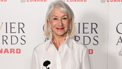 Helen Mirren's monochrome Olivier Awards outfit proves the versatility of a spring-ready shirt dress