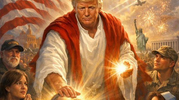 Donald Trump's AI Jesus image could finally break his brand
