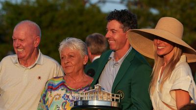 Rory McIlroy's Mother Spotted With Incredible Custom Handbag At The Masters