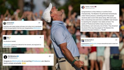 President Trump And Royal Family Lead Congratulations For Rory McIlroy After Back-To-Back Masters Win