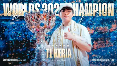 T1 Keria picks Seraphine for his Worlds 2025 skin