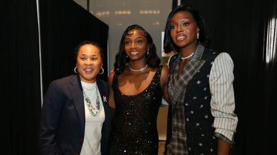 Dawn Staley Was Extremely Excited to See Raven Johnson Be Drafted to Fever