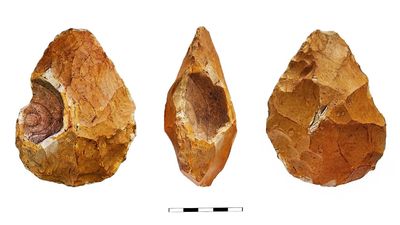 Homo erectus' tools include stunning geodes and fossils, possibly as a way to connect with the cosmos, study finds
