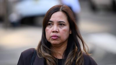 Wife's tearful testimony at love triangle murder trial