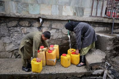 Afghanistan's capital is in the grip of a water crisis