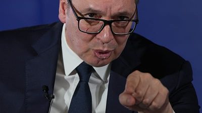 Serbia's Aleksandar Vučić clashes with Péter Magyar over Putin 'godfather' remark