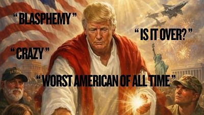 Celebrities speak out against Donald Trump’s AI image of himself as Jesus