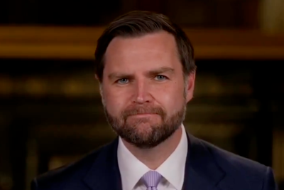 Catholic JD Vance weighs in after Trump removes Truth Social post with image appearing to show himself as Jesus