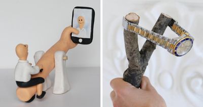 30 Sculptures By Delfino Fidel That Blur The Line Between Humor And Social Commentary
