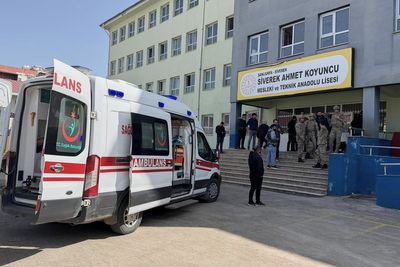 A gunman opens fire at a high school in Turkey, wounding at least 16 before killing himself