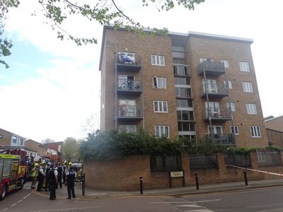 Woman jumps from third-floor balcony to escape fire started by e-bike battery