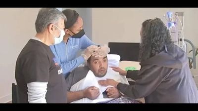 Can't walk: Indian-origin man Kishan Patel, shot by off-duty cop in road rage incident, returns to New Jersey home after two years