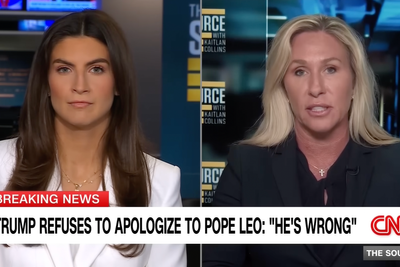 MTG forced to answer for previously comparing Trump to Jesus during awkward CNN interview