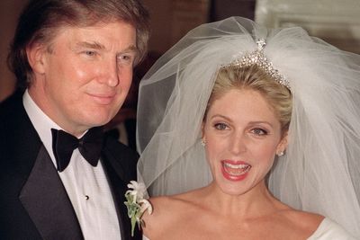 Trump leaves out all but one wife in AI montage video of his life